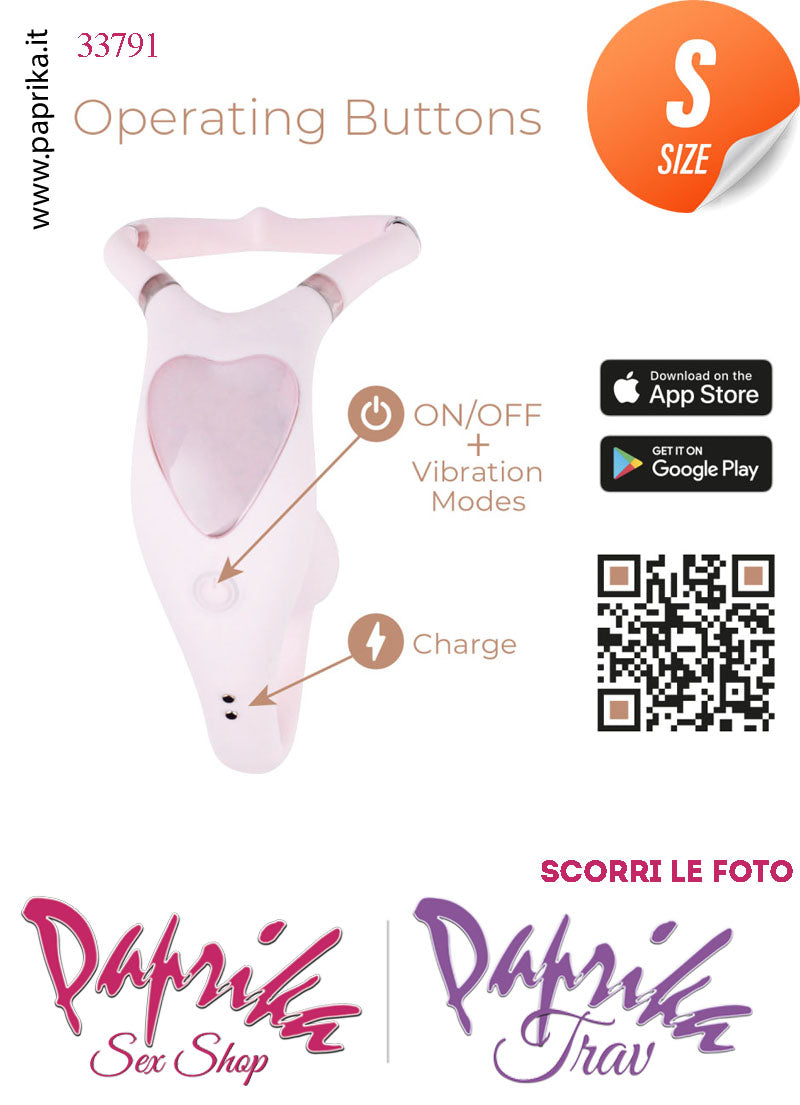 Stimolatore di Coppia Clitorideo Punto G App Control 10 Velocità Silicone Rosa