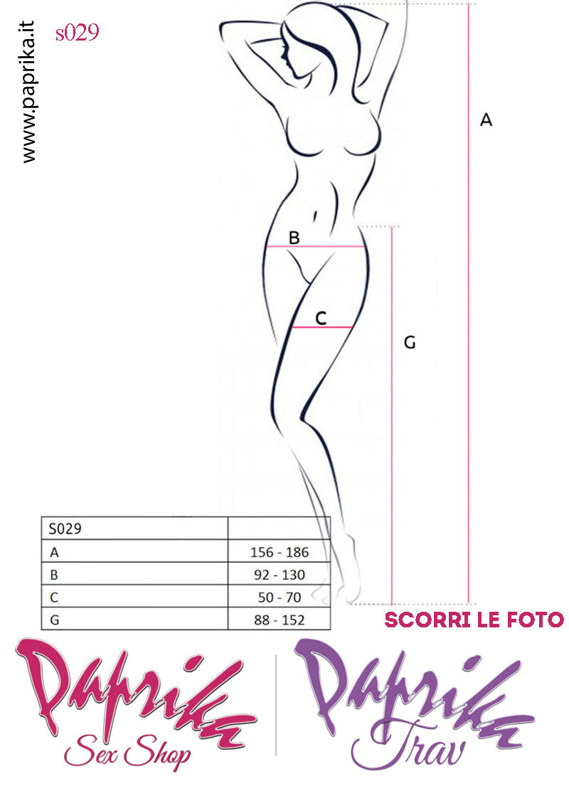 SexyCollant Aperture Grandi Retina Rossa Fascia Pizzo 4 Elastici Sottili