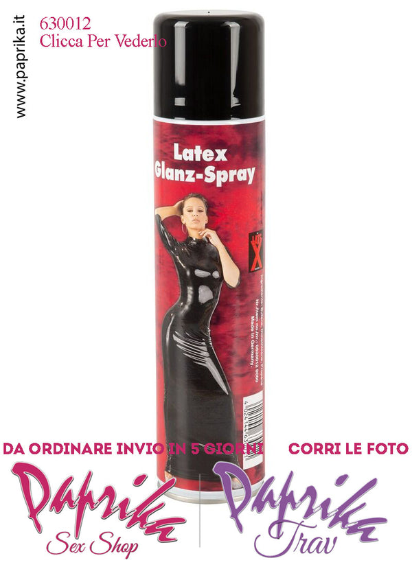 Silicone Spray Lucidatura e Cura del Latex Lattice di Gomma 400 ml