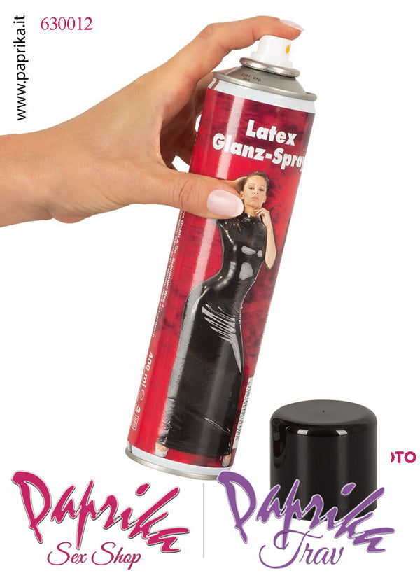 Silicone Spray Lucidatura e Cura del Latex Lattice di Gomma 400 ml