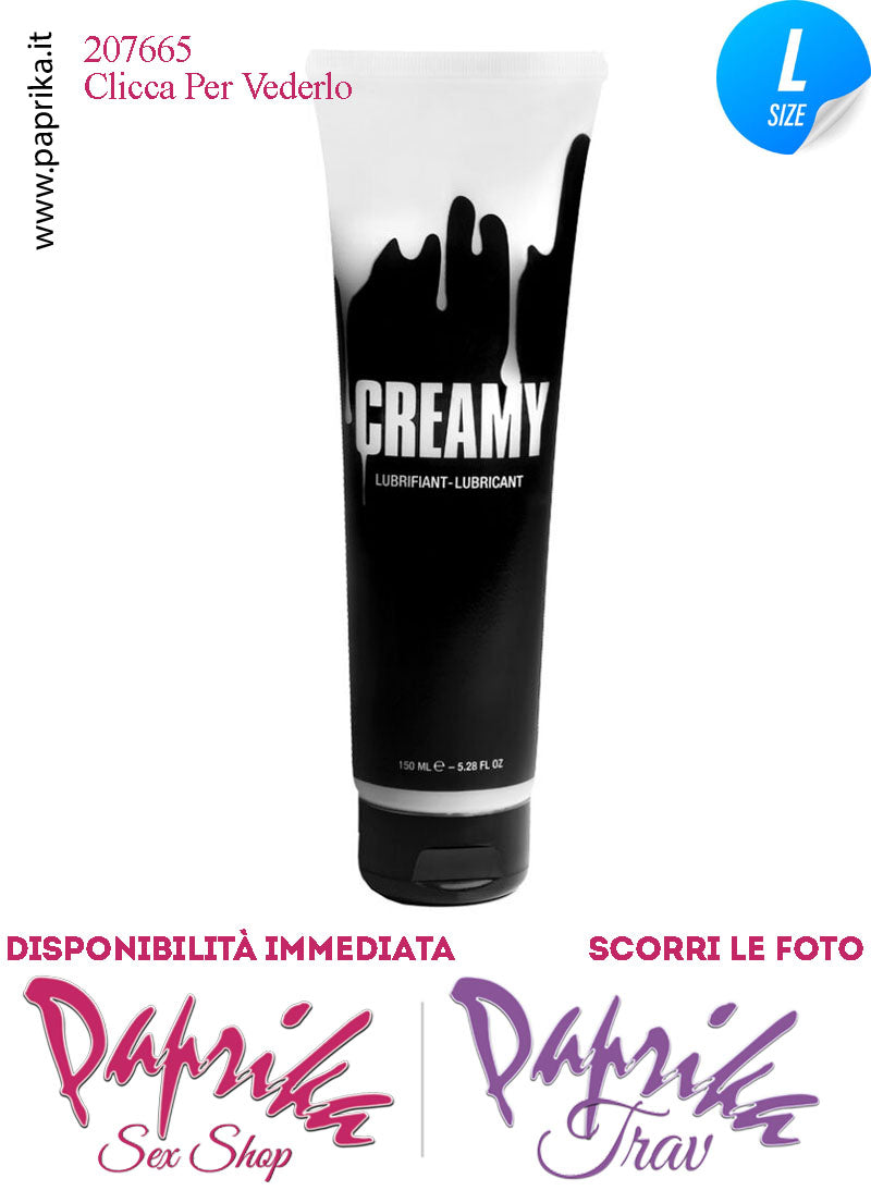 Sperma Artificiale Bianco Lubrificante Unisex Base Acqua 150 ml