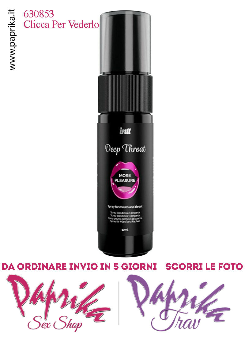 Spray Orale Desensibilizzante Gola Profonda Unisex Sapore Menta 15 ml