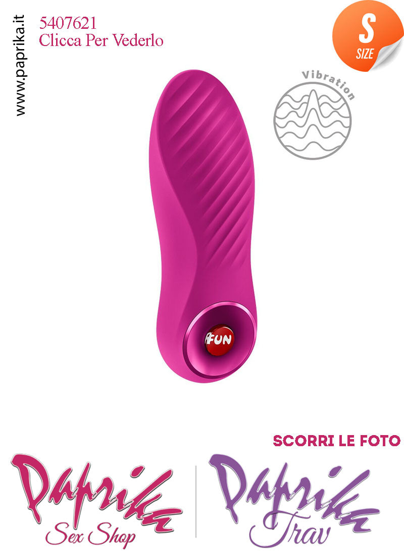 Stimolatore Clitoride Vibratore Potente 12 Velocità Silicone Fucsia 10 cm Usb