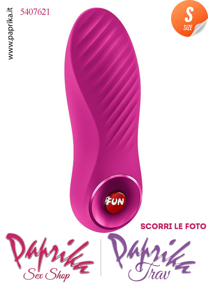 Stimolatore Clitoride Vibratore Potente 12 Velocità Silicone Fucsia 10 cm Usb