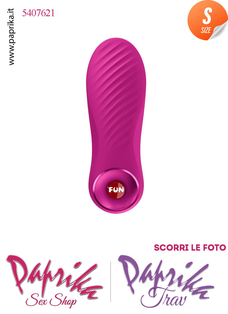 Stimolatore Clitoride Vibratore Potente 12 Velocità Silicone Fucsia 10 cm Usb