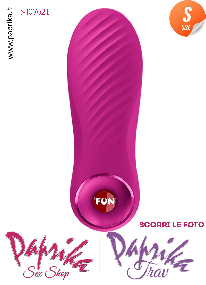 Stimolatore Clitoride Vibratore Potente 12 Velocità Silicone Fucsia 10 cm Usb