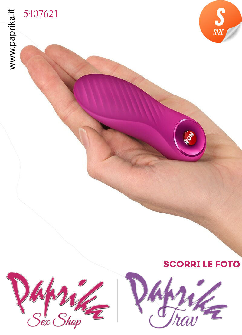 Stimolatore Clitoride Vibratore Potente 12 Velocità Silicone Fucsia 10 cm Usb