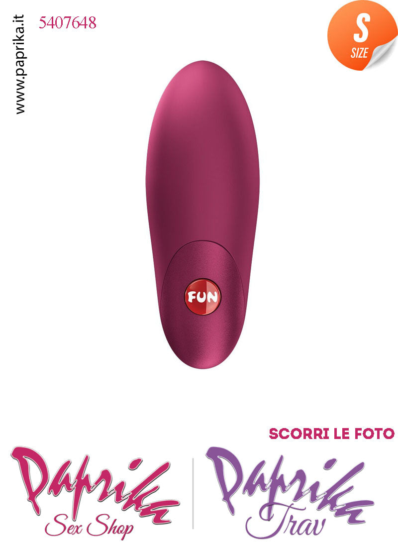 Stimolatore Clitoride Vibratore Potente 12 Velocità Silicone Rosso 9 cm Usb-C