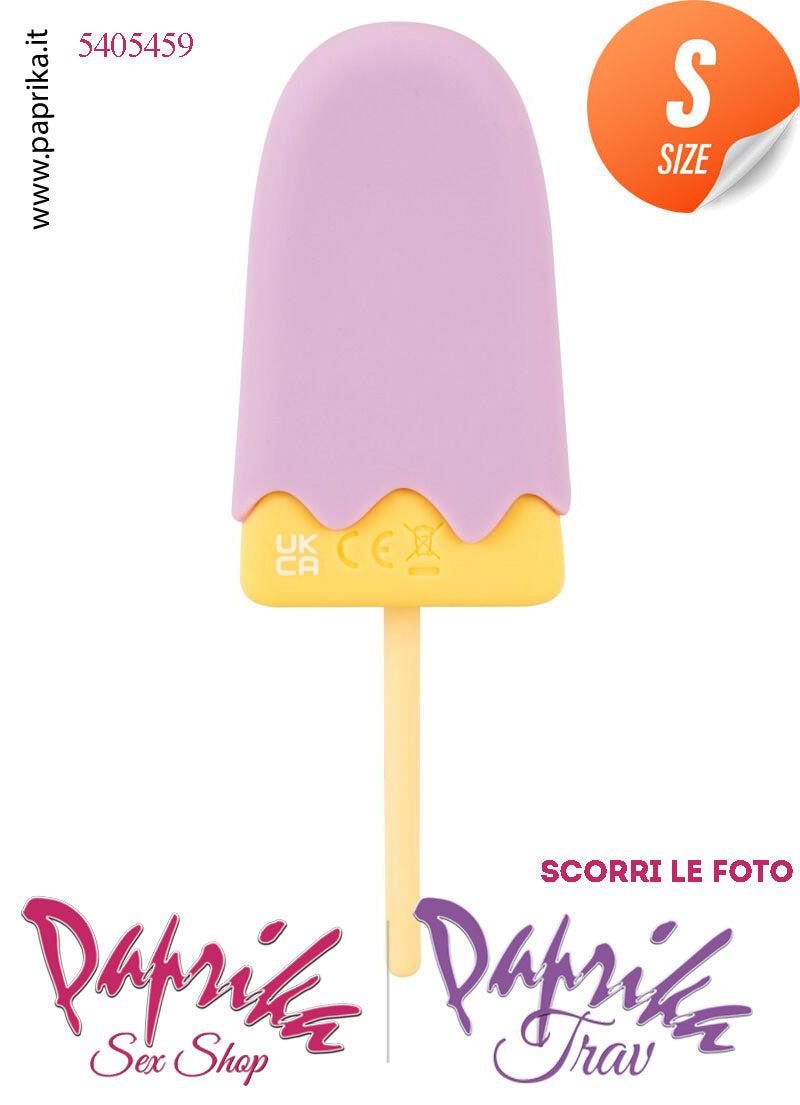 Gelato Vibrante Stimolatore Clitoride 10 Velocità Silicone Ricarica Usb
