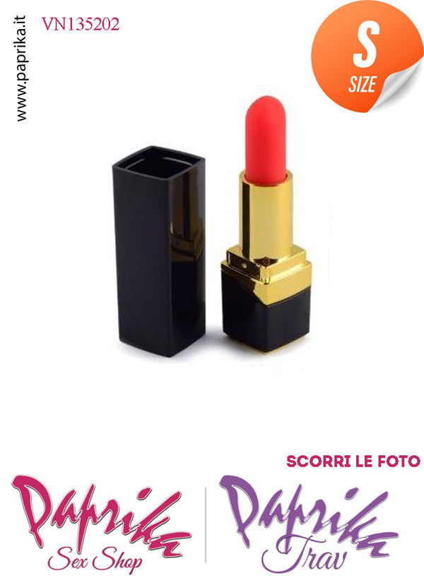 Rossetto Stimolatore Vibratore Clitoride Delicato 10 Velocità Silicone 9 cm