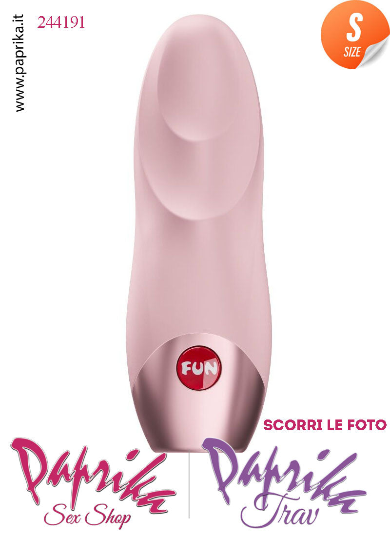 Stimolatore Clitoride Vibratore Potente 12 Velocità Silicone Rosa 10 cm Pila