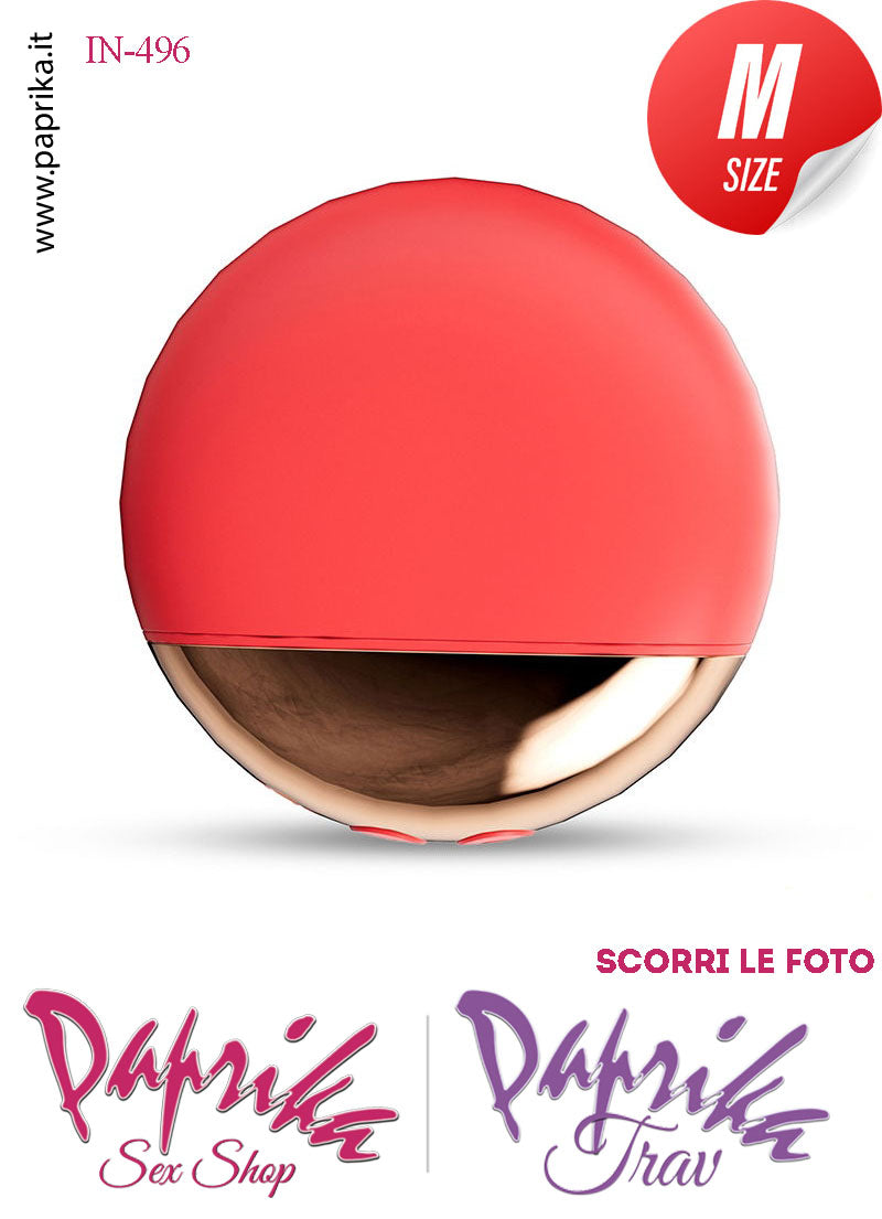 Stimolatore Clitoride Lingua Vibratore Interno Punto G App Control Rotondo Chiudibile