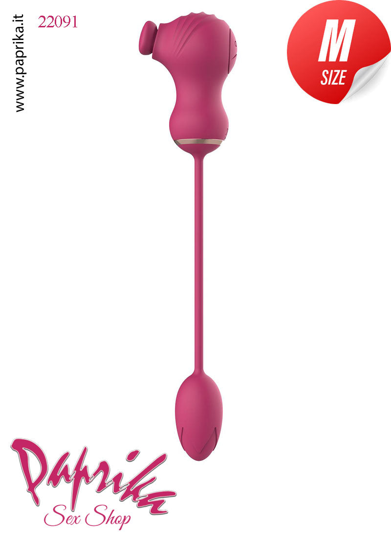 Stimolatore Tocco Tapping Clitoride Ovulo Vaginale Silicone Ø 32