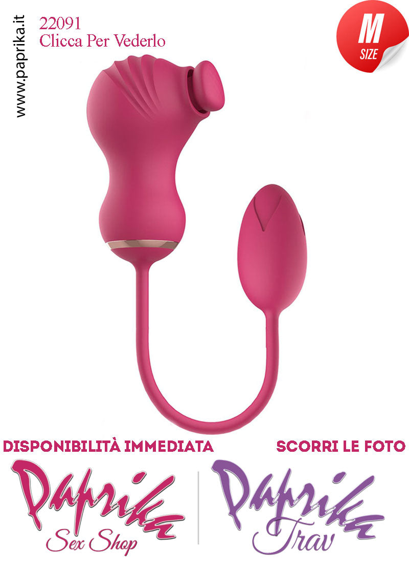 Stimolatore Tocco Tapping Clitoride Ovulo Vaginale Silicone Ø 32