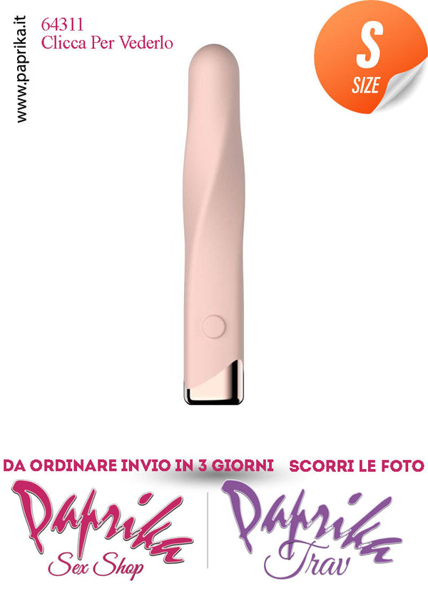 Vibratore Stimolatore Clitorideo Piccolo 10 Velocità Ø 23 Silicone