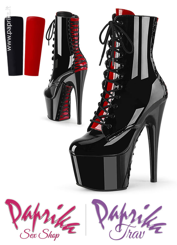 Stivaletti Corti Vernice Lucida Tacco 17.8 Zappa 7 Linguette Ricambio