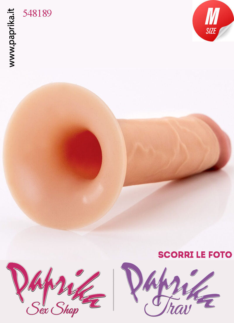 Strap-On Maschile Protesi Cavo Prolunga 14 cm Ø 35 Non Vibrante Silicone