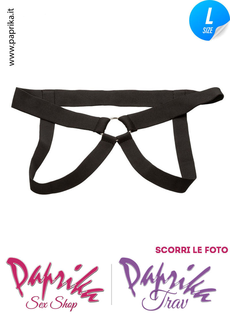 Strap-On Maschile Protesi Vuota Mulatto Non Vibrante 16 cm Ø Interno 35