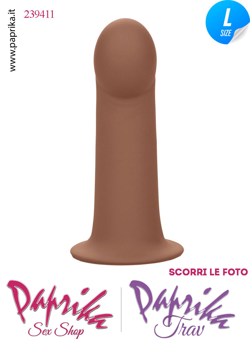 Strap-On Maschile Protesi Vuota Mulatto Non Vibrante 16 cm Ø Interno 35
