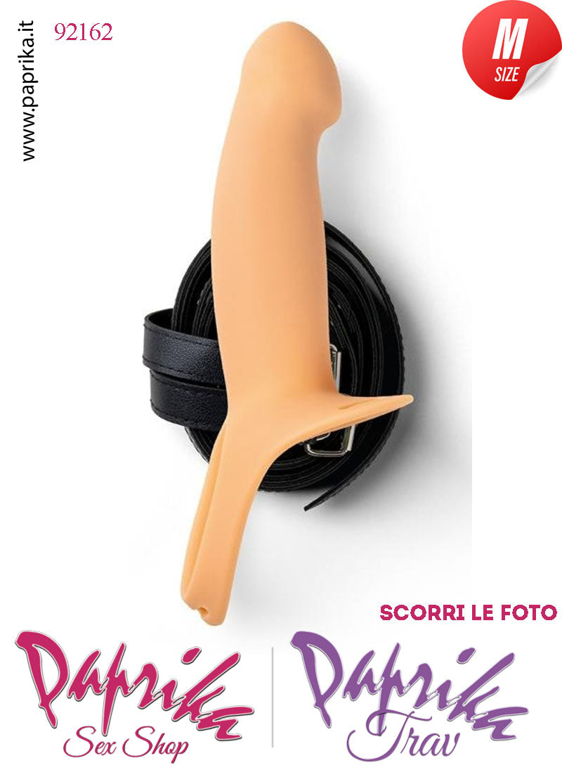 Strap-On Maschile Protesi Vuota Non Vibrante 14 cm Ø Interno 35