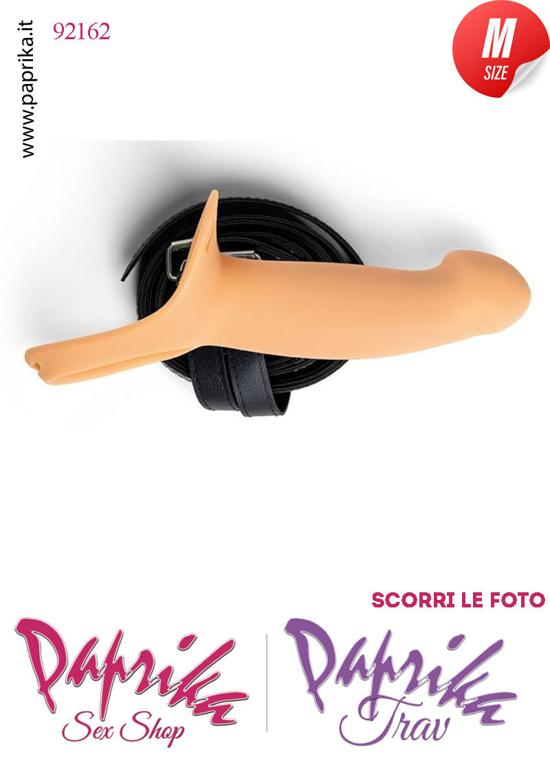 Strap-On Maschile Protesi Vuota Non Vibrante 14 cm Ø Interno 35