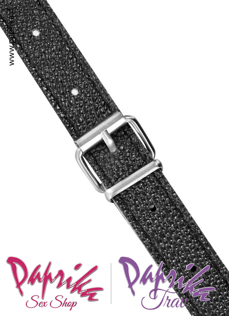 Strap-On Silicone Sottile Vibrante Cinghie Ecopelle Regolabili
