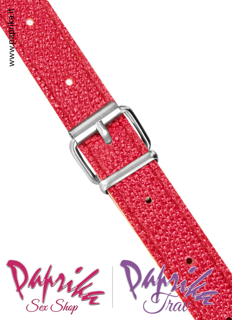 Strap-On Silicone Sottile Vibrante Cinghie Ecopelle Regolabili