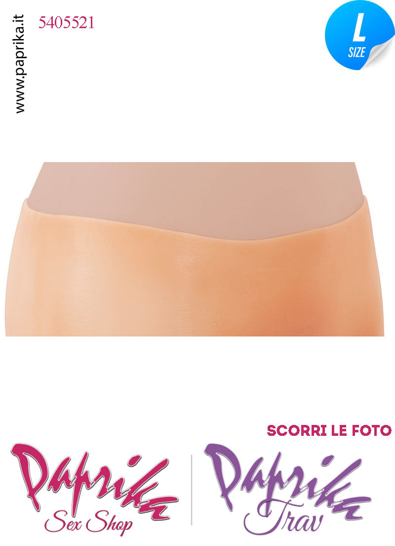 Strap-On Mutanda Silicone Aderente Fallo Pieno Vibrante 21 cm Ø 42 Telecomando