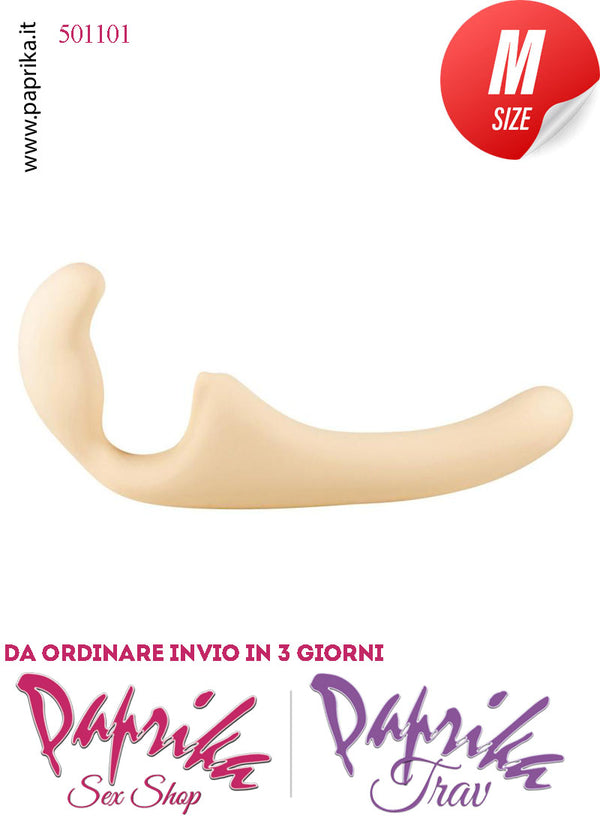 Strapless Strap-On Silicone Non Vibrante Senza Cinghie Punto G