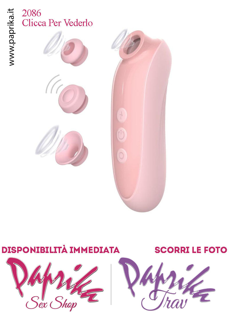 Succhia Clitoride 3 Testine Intercambiabili 10 Velocità Boost Acceleration