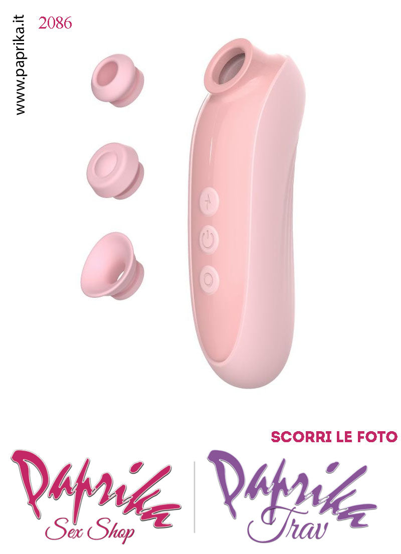 Succhia Clitoride 3 Testine Intercambiabili 10 Velocità Boost Acceleration
