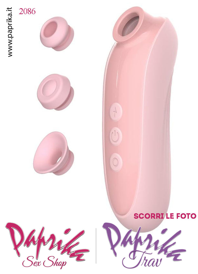 Succhia Clitoride 3 Testine Intercambiabili 10 Velocità Boost Acceleration