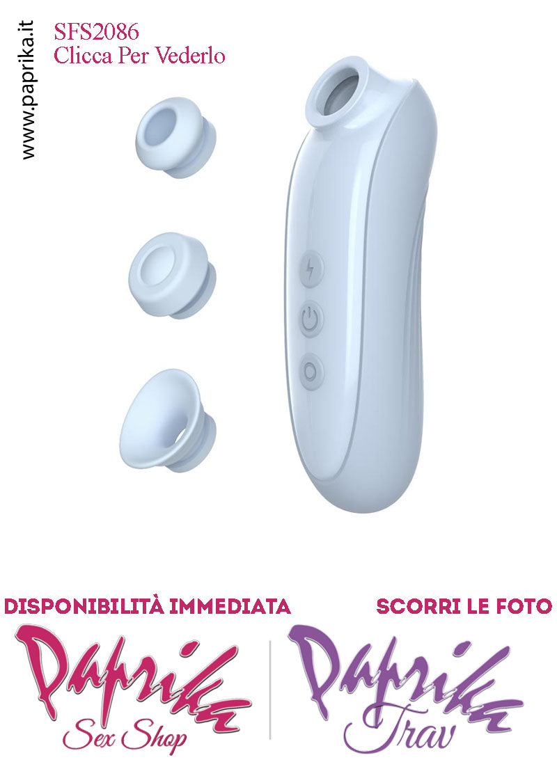 Succhia Clitoride 3 Testine Intercambiabili 10 Velocità Boost Acceleration