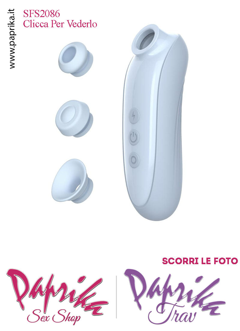 Succhia Clitoride 3 Testine Intercambiabili 10 Velocità Boost Acceleration