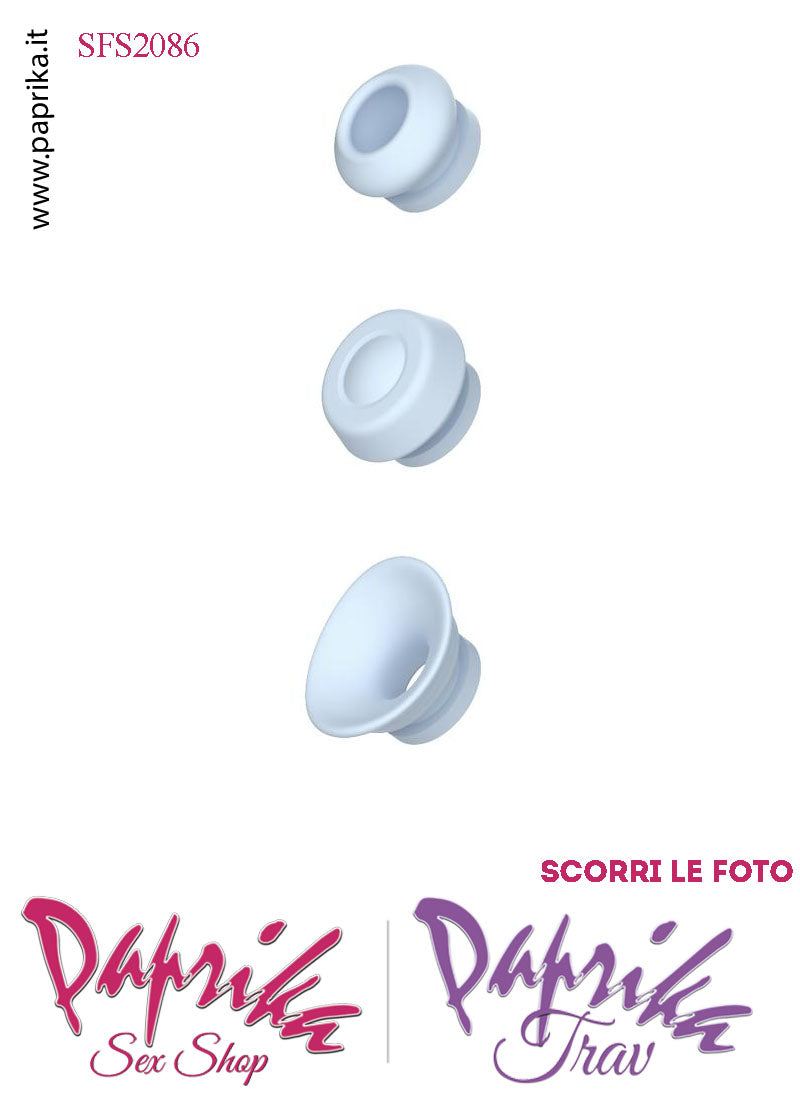 Succhia Clitoride 3 Testine Intercambiabili 10 Velocità Boost Acceleration