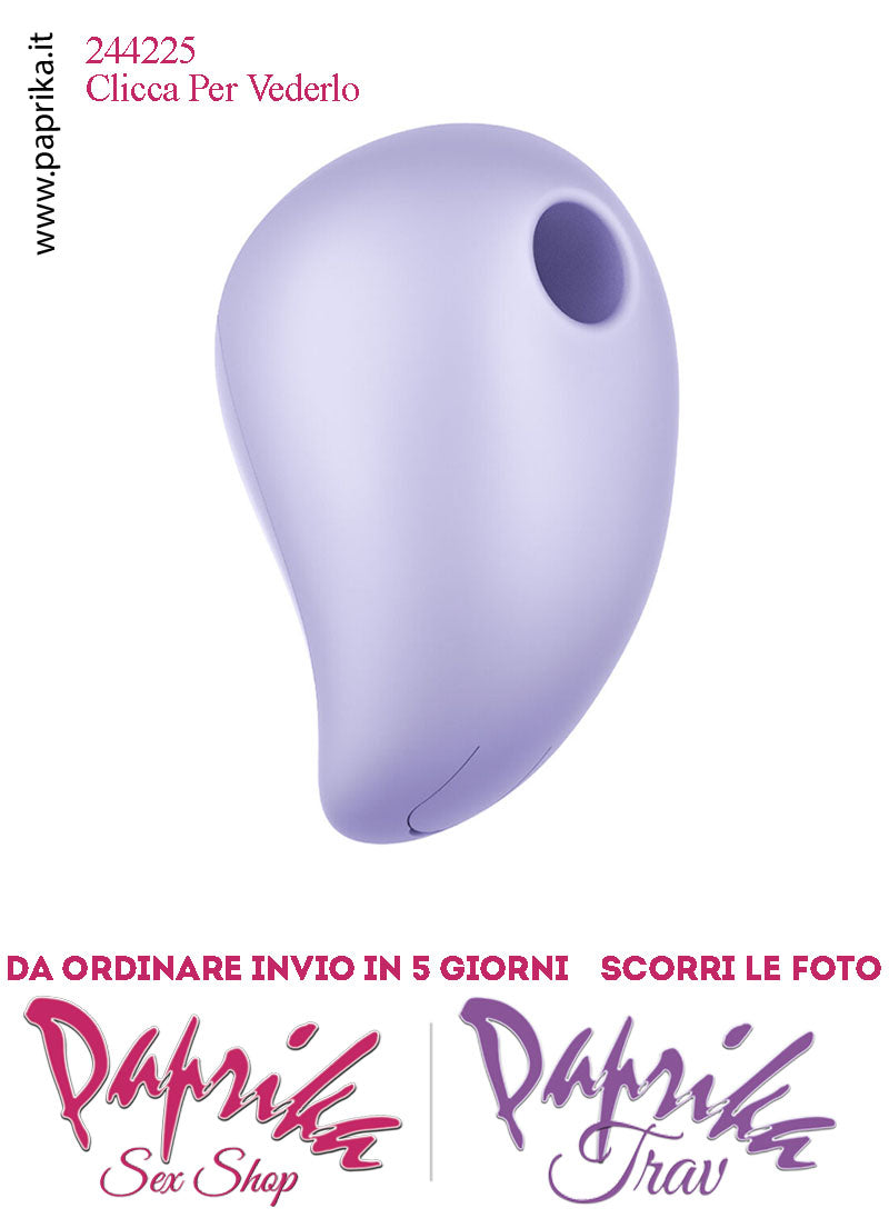 Succhia Clitoride Stimolatore Clitorideo 11 Velocità Violetto Ricaricabile