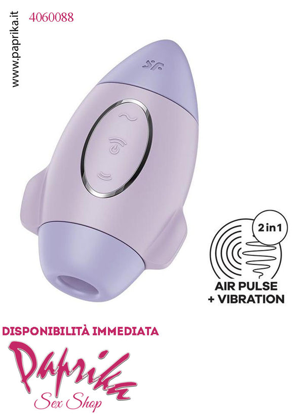Succhia Clitoride & Vibrazione Mission Control Silicone 11 + 10 Velocità