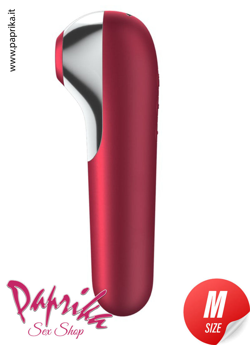 Succhia Clitoride & Vibrante da Inserire Dual Love App Control