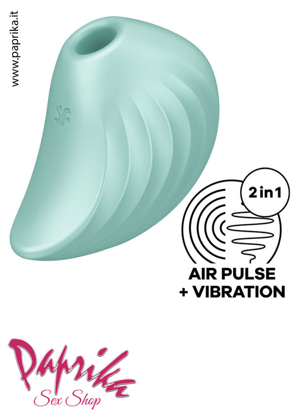 Succhia Clitoride & Vibrante Satisfyer Pearl Diver 11 + 12 Velocità