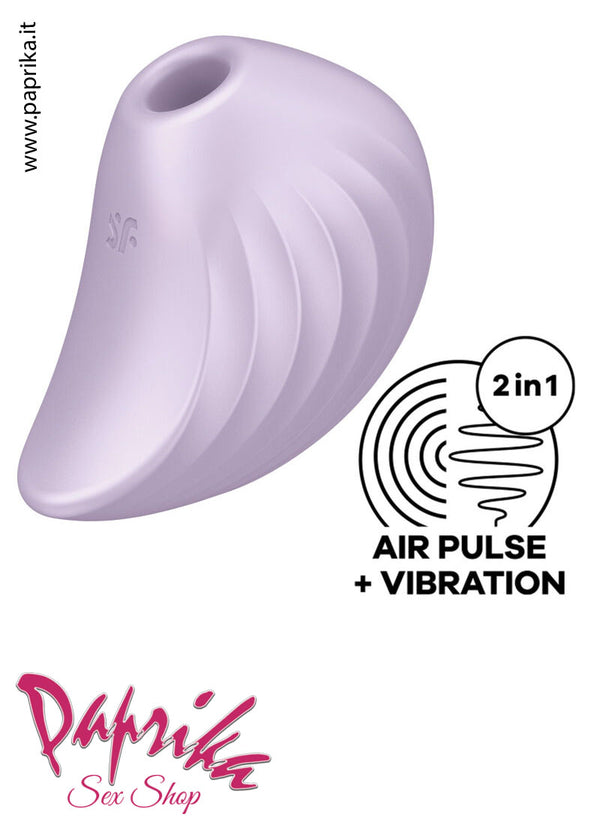 Succhia Clitoride & Vibrante Satisfyer Pearl Diver 11 + 12 Velocità