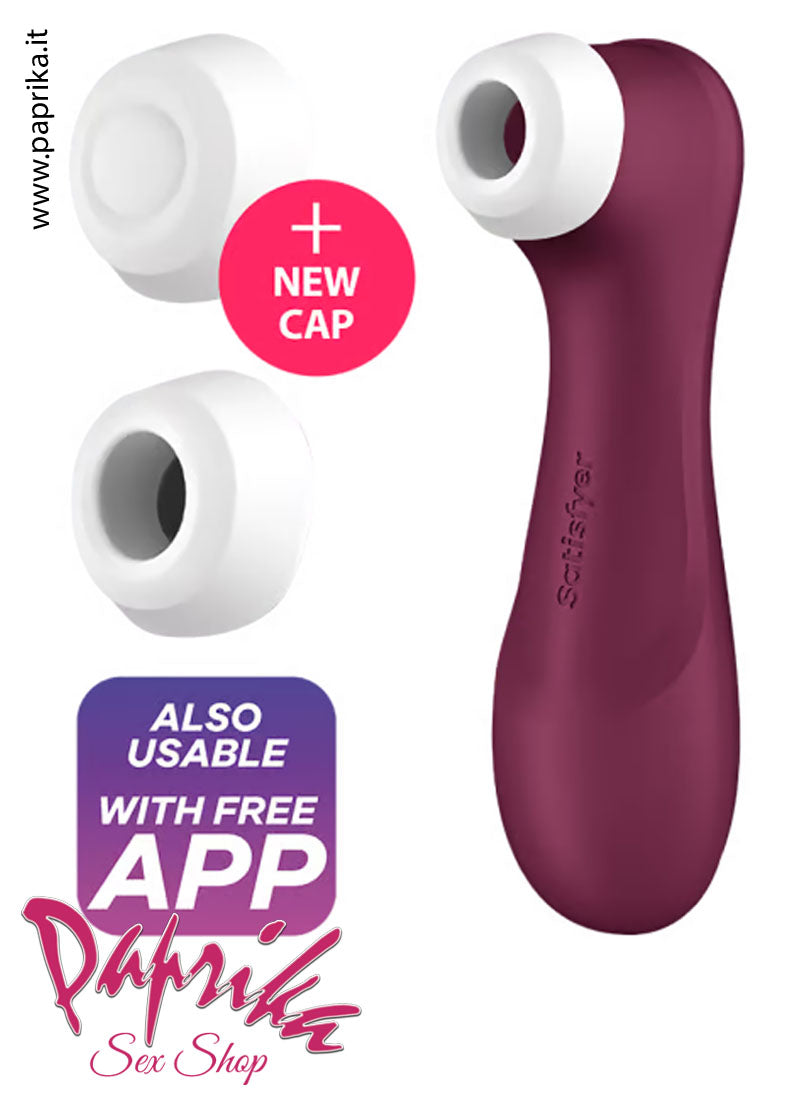 Succhia Clitoride Doppia Testina Pro 2 Generation 3 Con App Control
