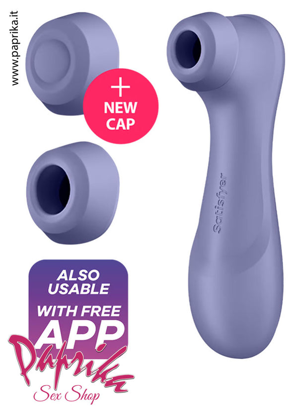 Succhia Clitoride Doppia Testina Pro 2 Generation 3 Con App Control