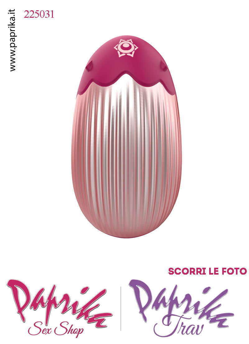 Succhia Clitoride & Vibrante Stimolatore Clitorideo Fucsia 7 + 7 Velocità Silicone
