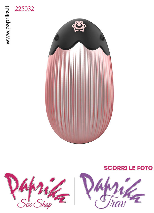 Succhia Clitoride & Vibrante Stimolatore Clitorideo Nero 7 + 7 Velocità Silicone