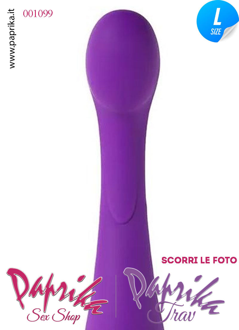 Succhia Clitoride & Vibratore Vaginale Punto G Flessibile 10+10 Velocità 21 cm Ø 38