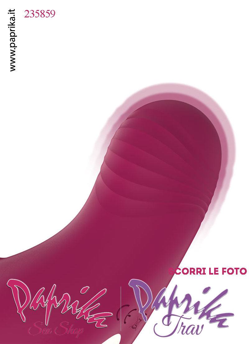 Succhia Clitoride & Vibratore Stimolatore Clitoride 7 Velocità Fucsia