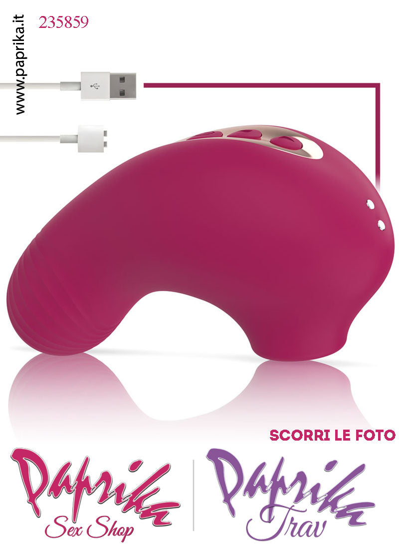 Succhia Clitoride & Vibratore Stimolatore Clitoride 7 Velocità Fucsia