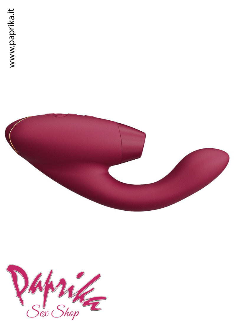 Succhia Clitoride Womanizer Duo 2 e Vibratore 11 cm Ø 35 Punto G