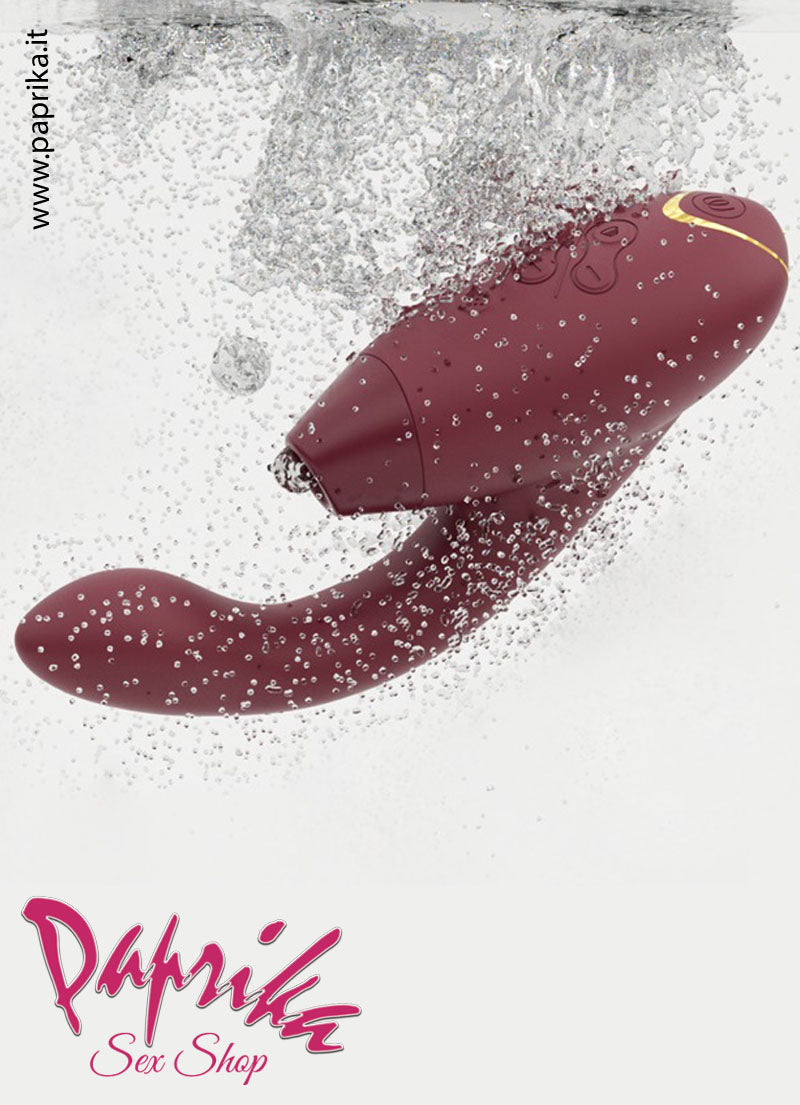Succhia Clitoride Womanizer Duo 2 e Vibratore 11 cm Ø 35 Punto G