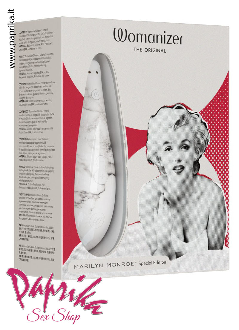 Succhia Clitoride Marilyn Monroe Womanizer 10 Velocità Pulsazione